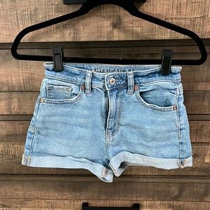 American Eagle stretch shorts size 00